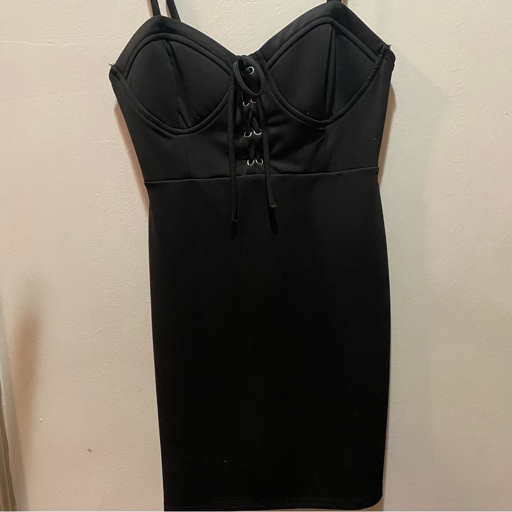Forever 21 black mini dress